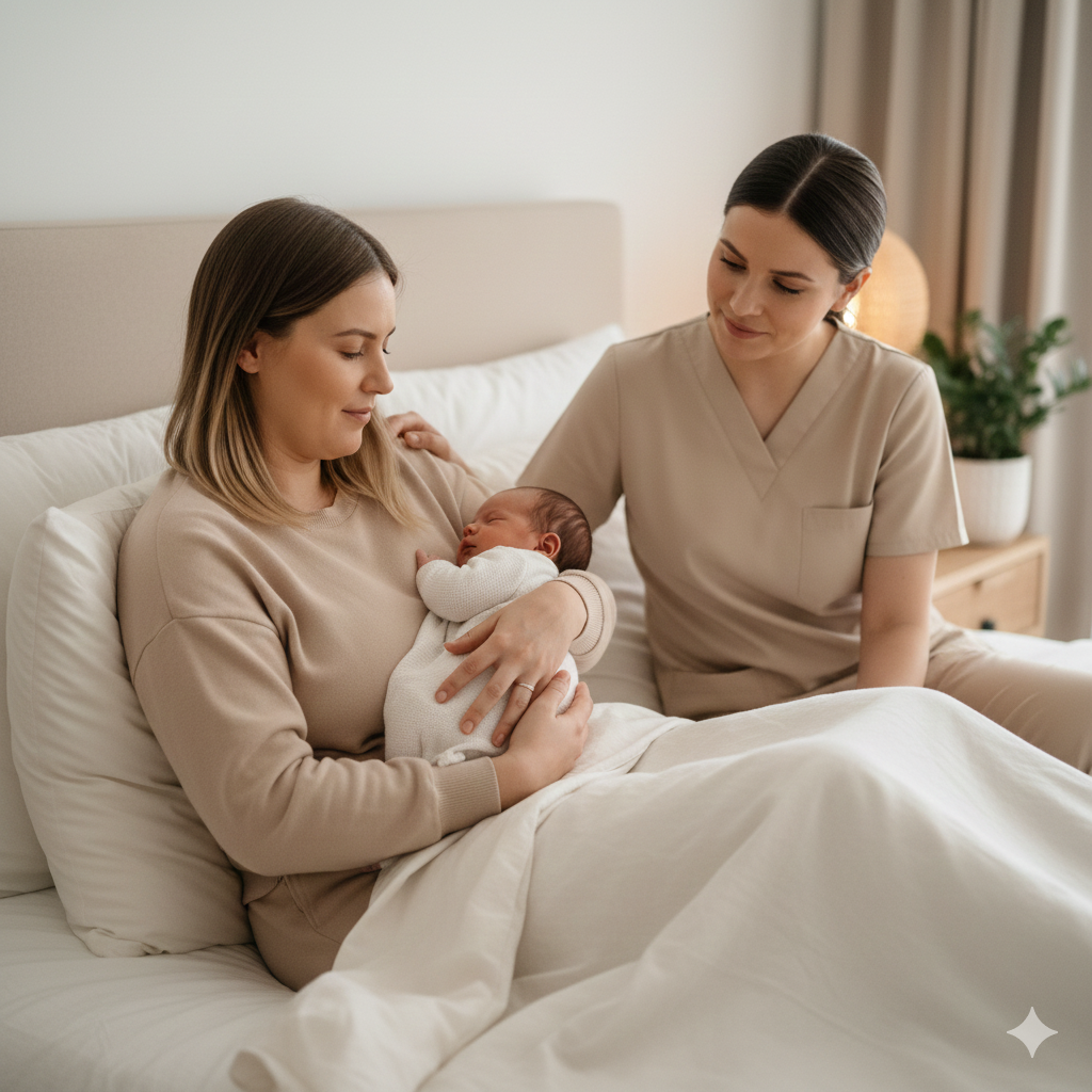Hausbesuche im frühen Wochenbett